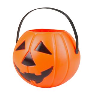 Halloween kinder Pompoen emmer oranje