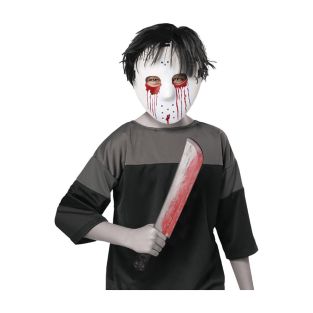 Halloween masker Jason masker en mes