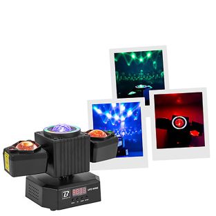 BoomTone DJ Ufo Wing 4 in 1 combi licht effect met DMX