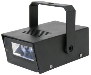 Qtx Mini Led Stroboscoop op batterijen