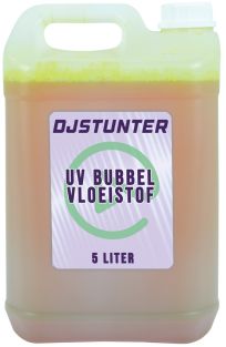 Dj Stunter bellenblaas vloeistof met UV effect 5 liter