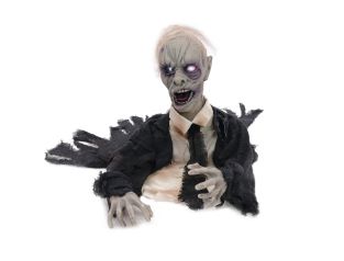 Halloween-zombie, geanimeerd 43 cm