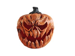 Halloween decoratie monster pompoen, 25 cm
