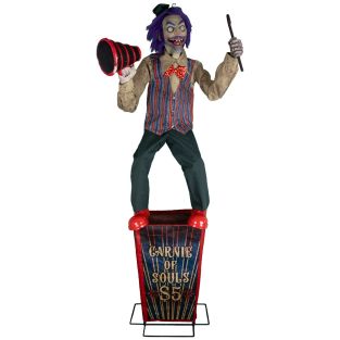 Halloween decoratie Speakin' Spencer 225cm Animatroninc Licht geluid beweging