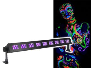 AudioClub LED-UVBAR9  9x3 W wash blacklight